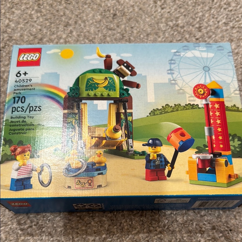 Lego Red and Yellow Beach Adventure Building Set